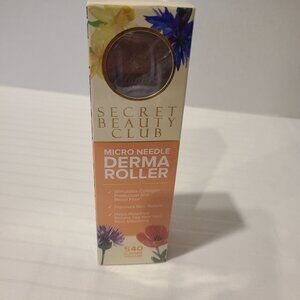 Secret Beauty Club Derma Roller System 540 Needles-0.25MM-Stimulate Collagen-NIB